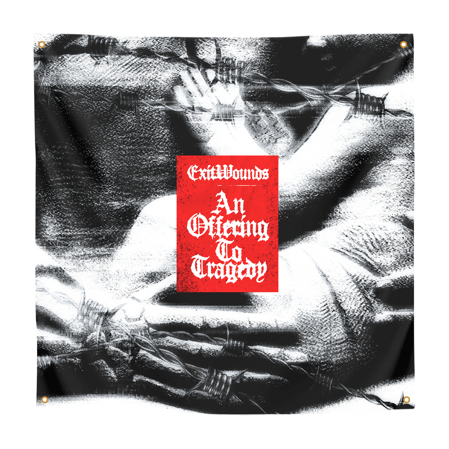 An Offering To Tragedy Wall Flag